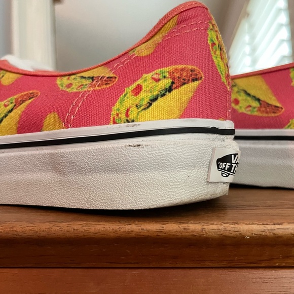 Vans Pink Taco Lace Up Shoes Size W10/M8.5 - Picture 3 of 4